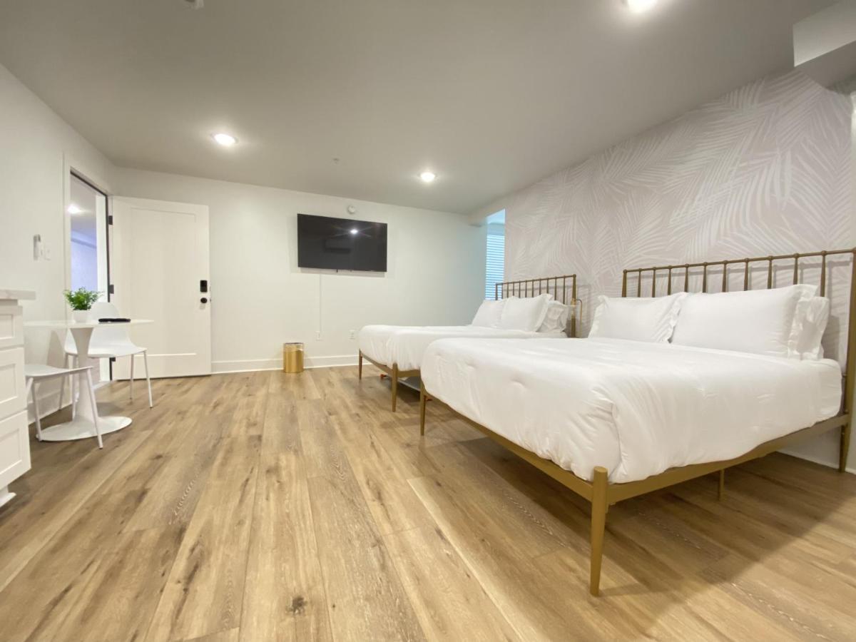 גלווסטון Tropical Springs Studio Apartment Two Queen Beds מראה חיצוני תמונה